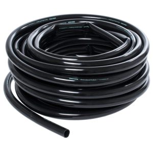 1in Inner Diameter Black Vinyl Flexible Tubing ?C 100ft
