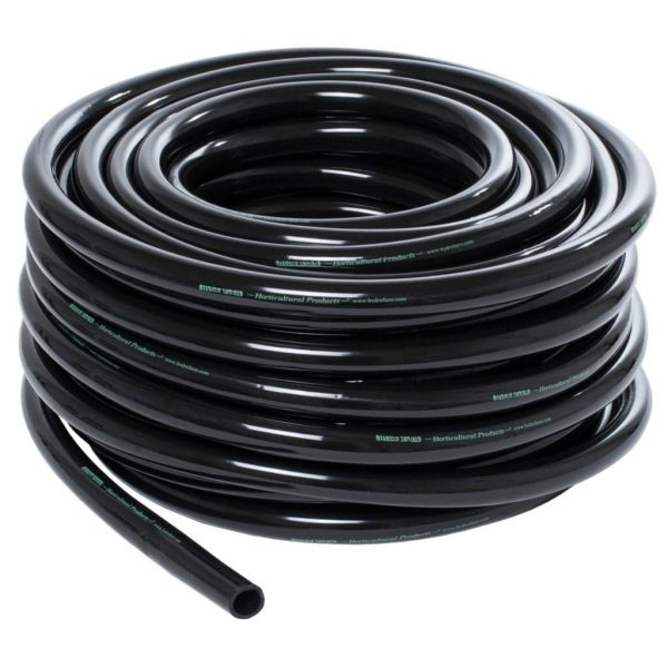 3/4in Inner Diameter Black Vinyl Flexible Tubing ?C 100ft