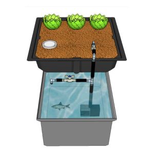 AquaParts T1 Aquaponics Plumbing Kit