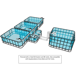 AquaParts SS3 Aquaponics Plumbing Kit